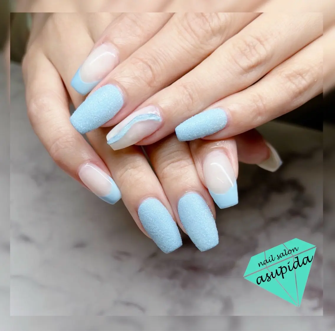 ネイル ハンドネイル nail salon asupidaのネイルデザイン
