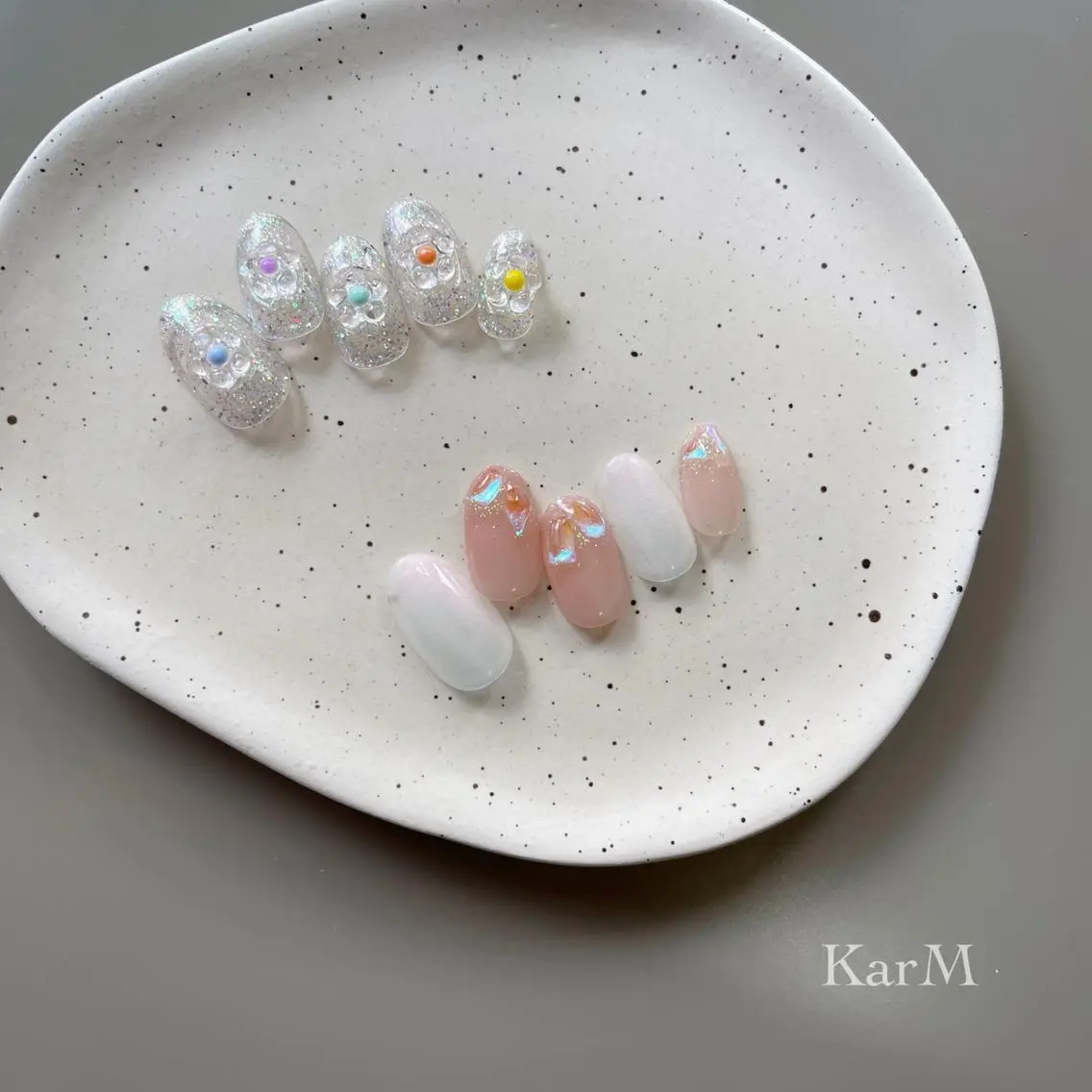 ネイル アートネイル オーロラネイル チークネイル クリアネイル フットネイル ハンドネイル ogino karinのネイルデザイン