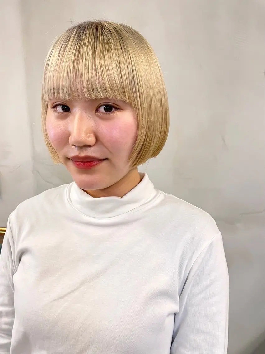 カラー パーマ ヘアアレンジ メンズ カット ヘアカラー トリートメント tatsumi/ボブ ウルフ/レイヤーのヘアスタイル