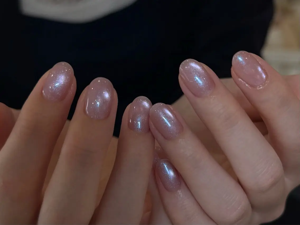 ネイル フレンチネイル マグネットネイル 持ち込み ニュアンスネイル ワンカラーネイル ハンドネイル LINEA.nail Kozueのネイルデザイン