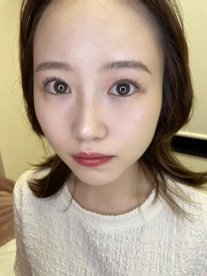 マツエク・マツパ マツパ 大阪福島韓国束感まつ げ Sayaka🤍のマツエク・マツパデザイン