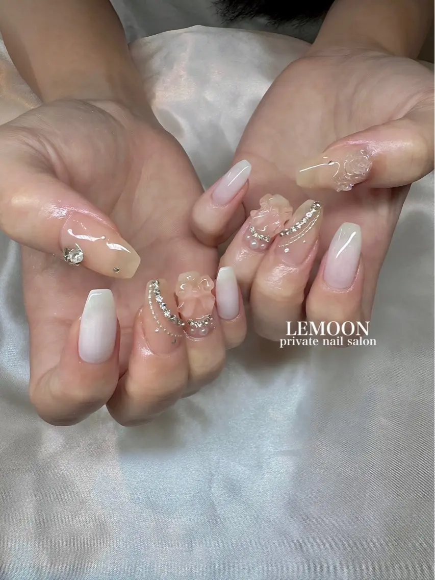 ネイル フットネイル nail salon LEMOONのネイルデザイン