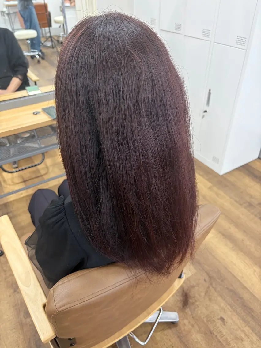 ロング カラー レイヤーカット momoka-YUC CA-モデル様募集中のヘアスタイル