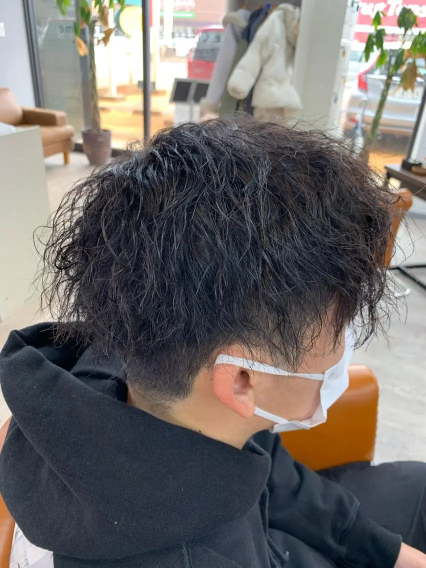🐠メンズカット+ツイストorスパイラルパーマ🐠の写真