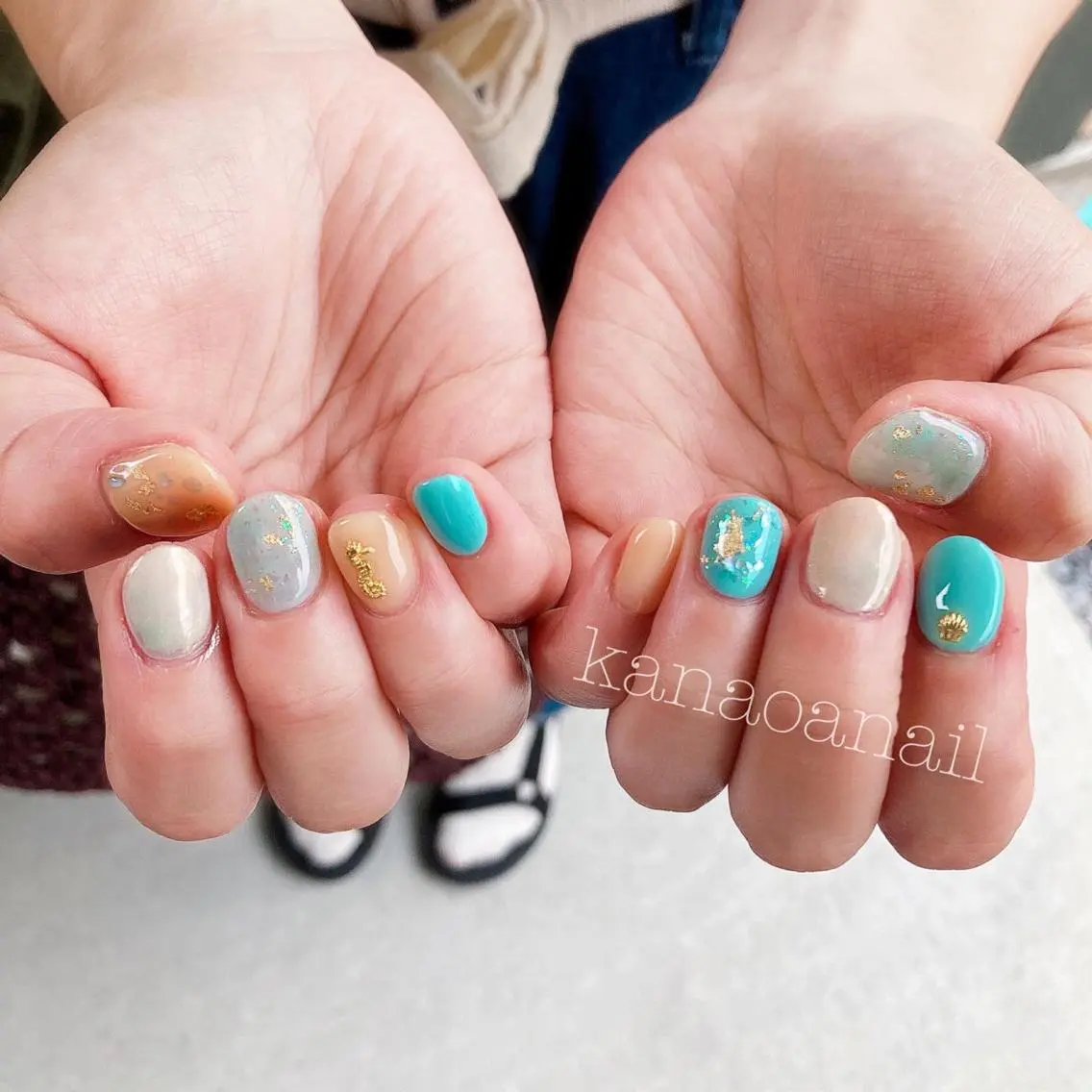 ネイル 地爪育成💅 kanaoanailのネイルデザイン