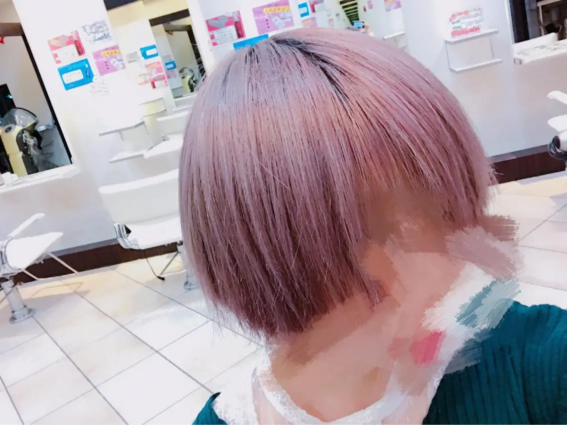 カラー ダブルカラー 美容室 HAKUAのヘアスタイル