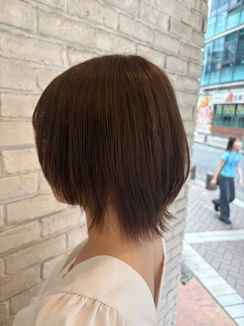 ショート カラー ヘアカラー 透明感カラー🫧/ ハイトーン/いよりのヘアスタイル