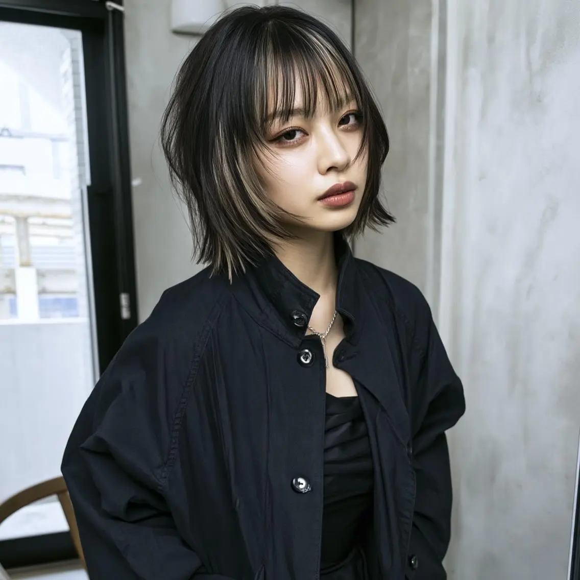 ショート カラー ヘアカラー ハイトーン/表参道 ミウのヘアスタイル