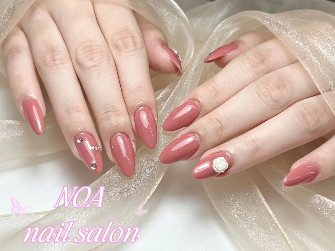 ロング ハンドネイル Noa Nail みつきのネイルデザイン
