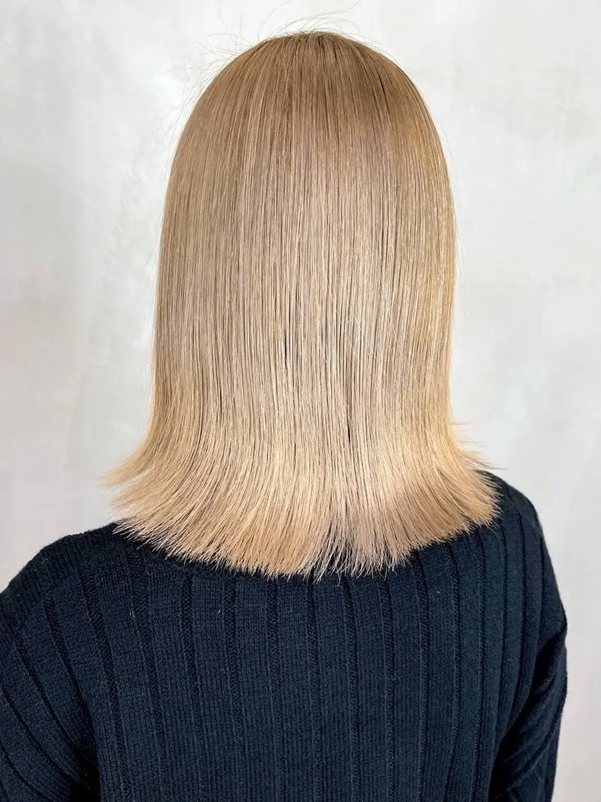 ショート カラー ヘアアレンジ 髪質改善🪞 美髪縮毛矯正🪞城のヘアスタイル