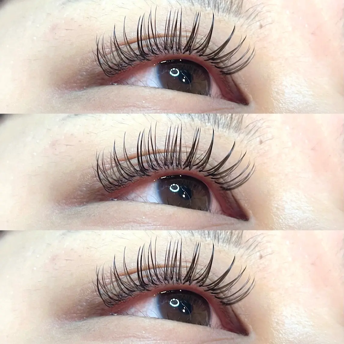 マツエク・マツパ カラーマツエク フラットラッシュ マツエク miu. eyelashのマツエク・マツパデザイン