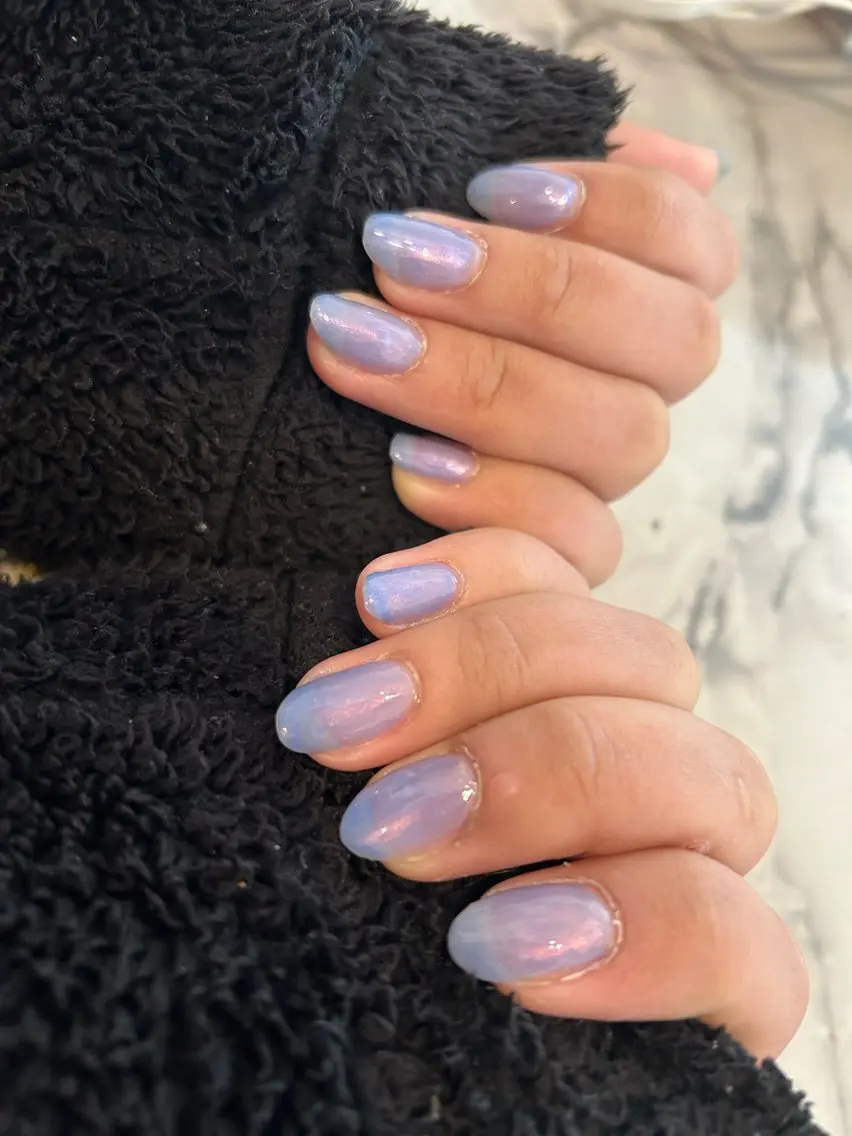 ネイル オーロラネイル ワンカラーネイル ハンドネイル nail.s misatoのネイルデザイン
