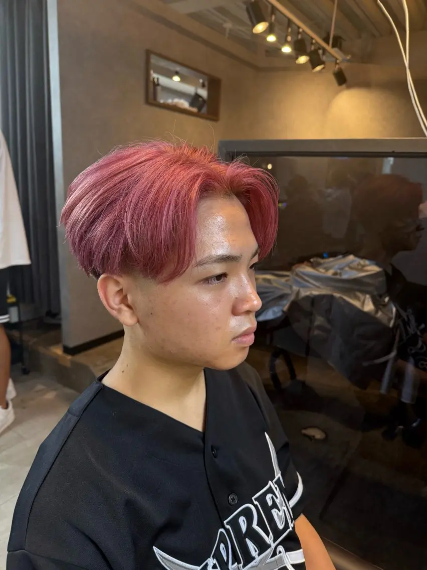 メンズ ヘアカラー 直毛改善特化美容師/ 大森雄貴のヘアスタイル