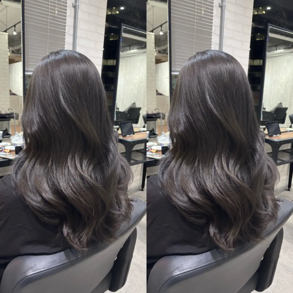 ロング カラー ヘアアレンジ カット ヘアカラー kei🤎ベージュ /透明感カラー/博多のヘアスタイル
