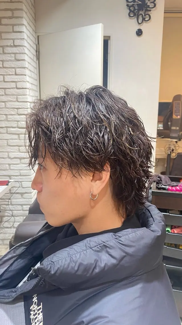 パーマ メンズ メンズパーマ 👑錦糸町/毛流れ パーマ特化/NORIのヘアスタイル