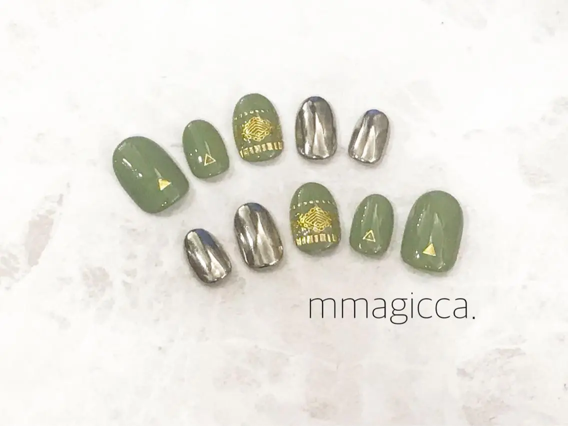 ネイル ジェルネイル mmagicca. 【 まじか. 】のネイルデザイン