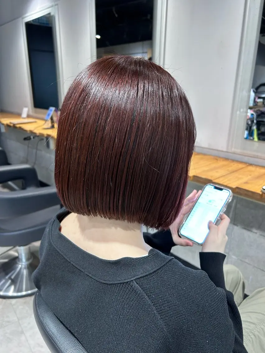 ショート カット ヘアカラー トリートメント ヘッドスパ レイヤーStyle 🪽菜々実のヘアスタイル