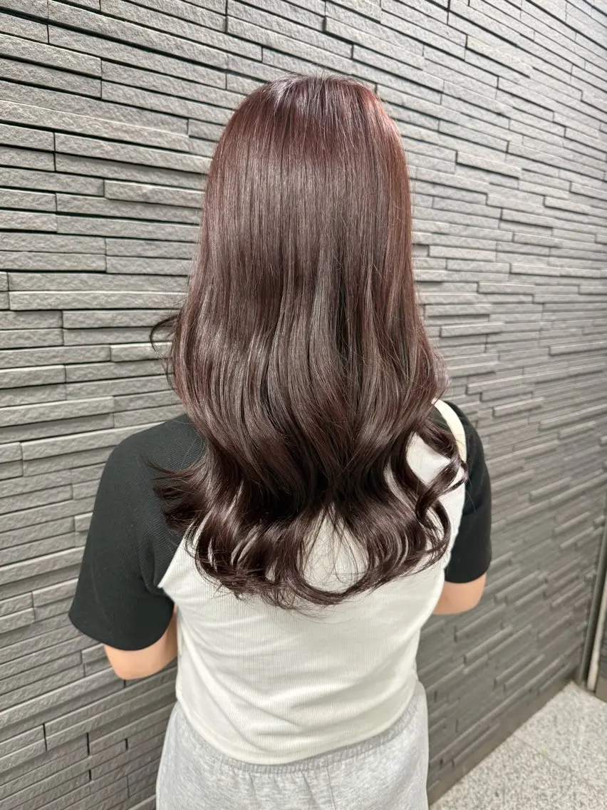 ロング 川畑 心子のヘアスタイル