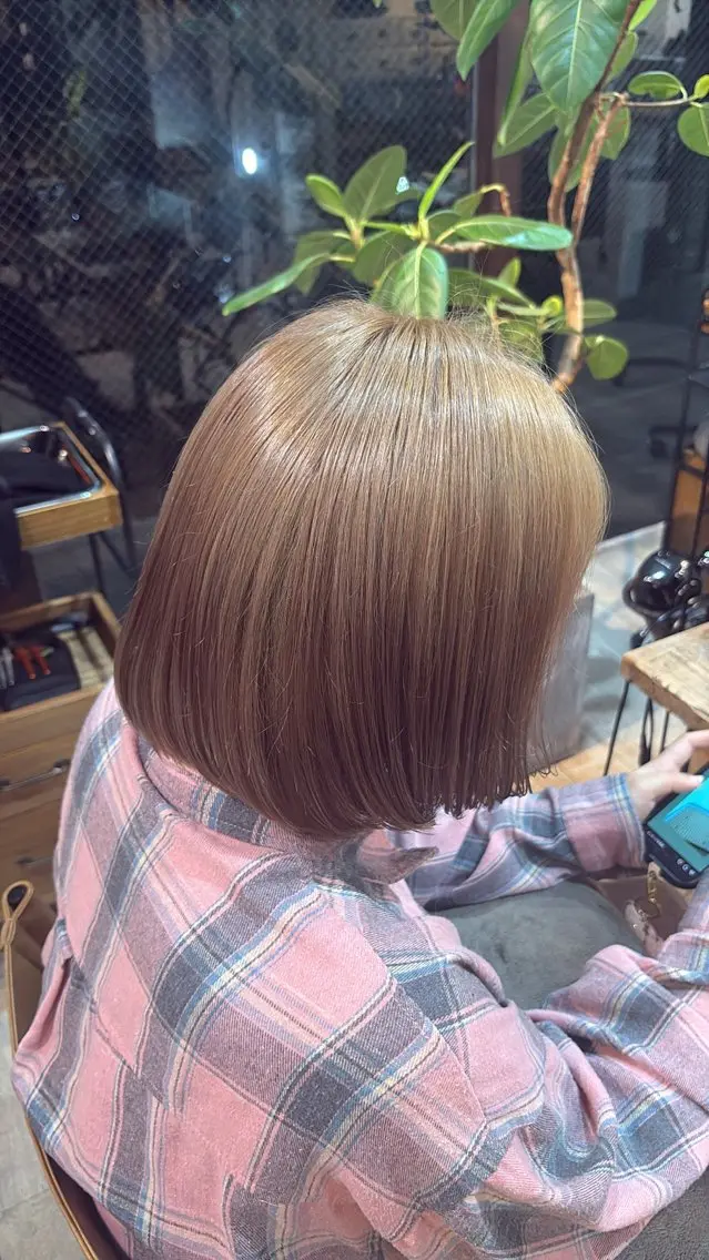 ヘアカラー 野口 心晴のヘアスタイル