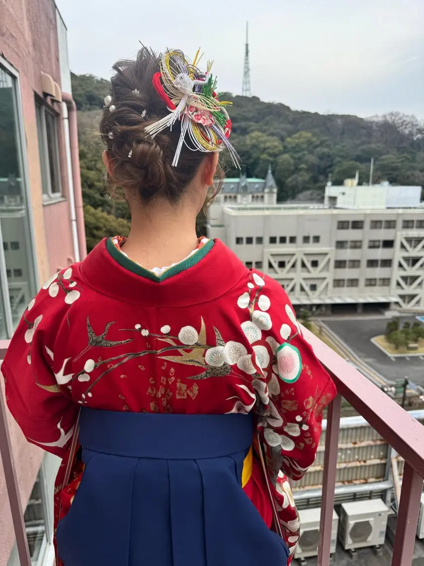 ヘアアレンジ 卒業式のヘアスタイル ヘアセット Viage （ビアージュ）のヘアスタイル