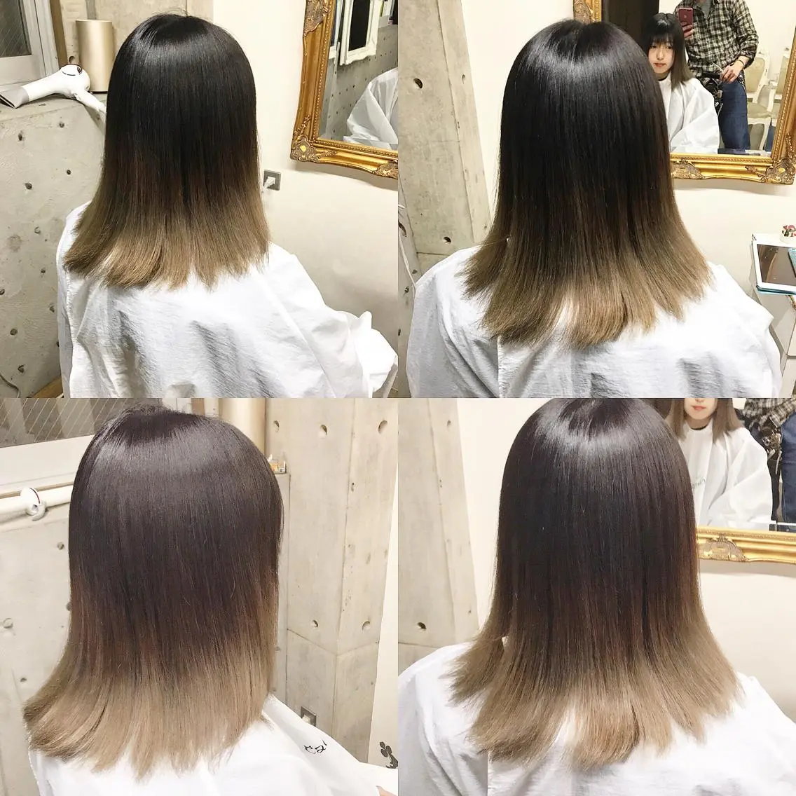 カラー 及川 光のヘアスタイル
