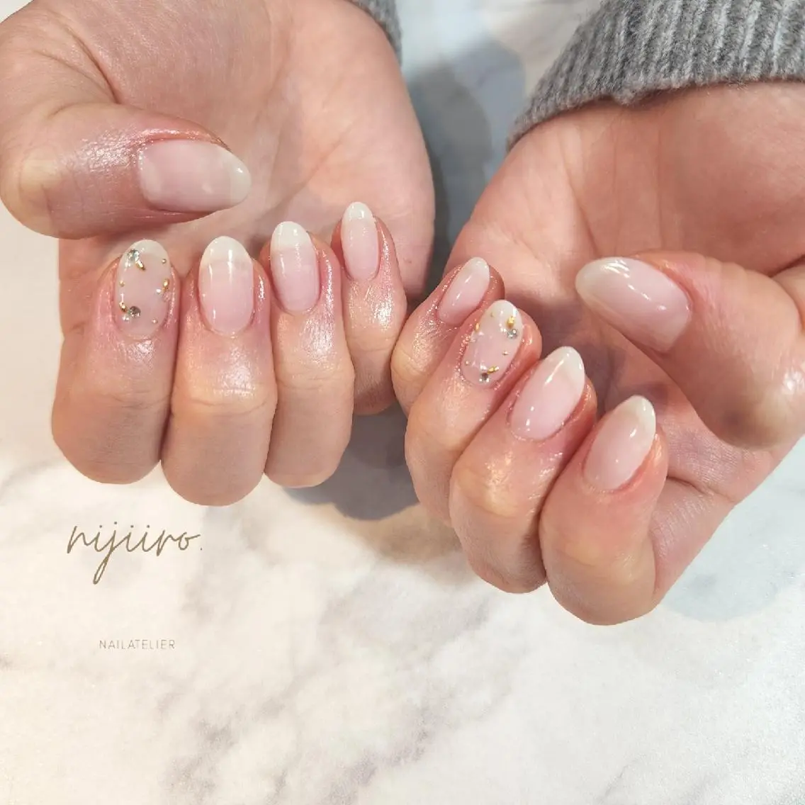 ネイル ハンドネイル nijiiro🌈 サトウのネイルデザイン