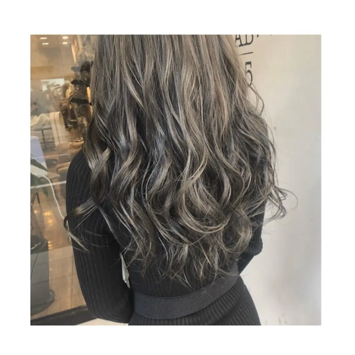 ロング ヘアカラー トリートメント ❁⃘ ち だ り さ ❁⃘のヘアスタイル
