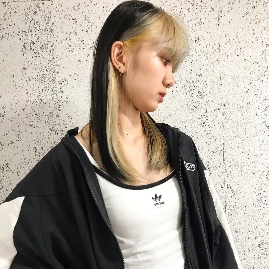 ロング カラー KOOKI スティードトーキョーのヘアスタイル