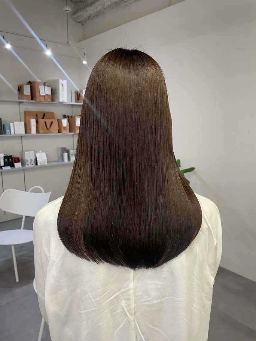 カラー ブラウンカラー カラーモデル募集/ 森本明花のヘアスタイル