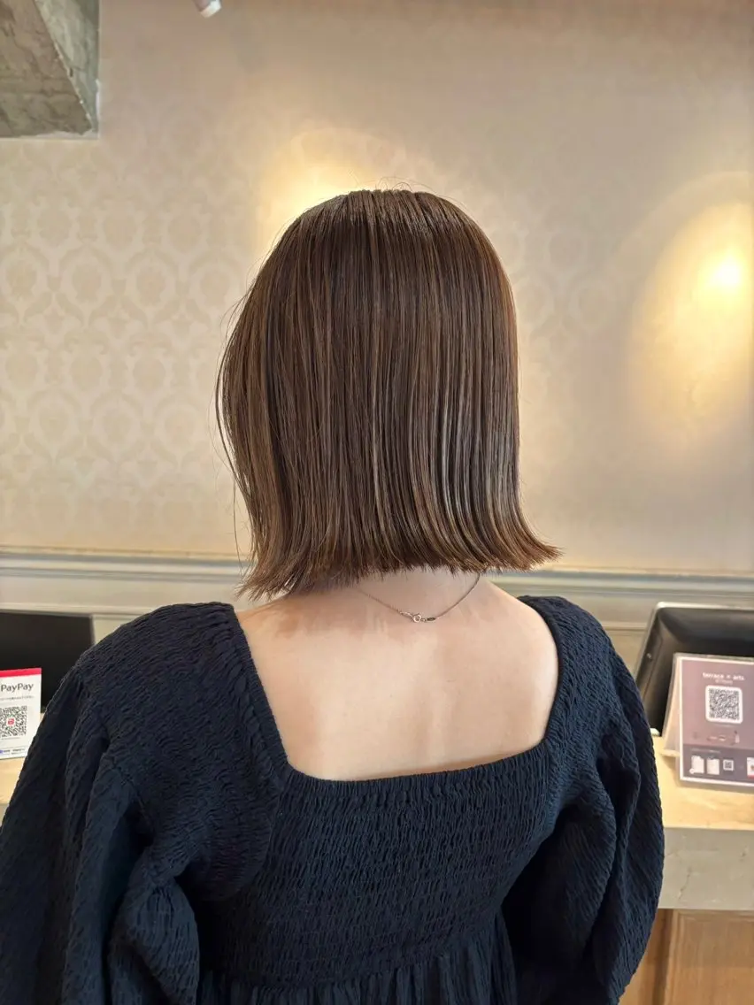 ショート カラー カット ヘアカラー トリートメント ボブ/ミディアム /Renyaのヘアスタイル