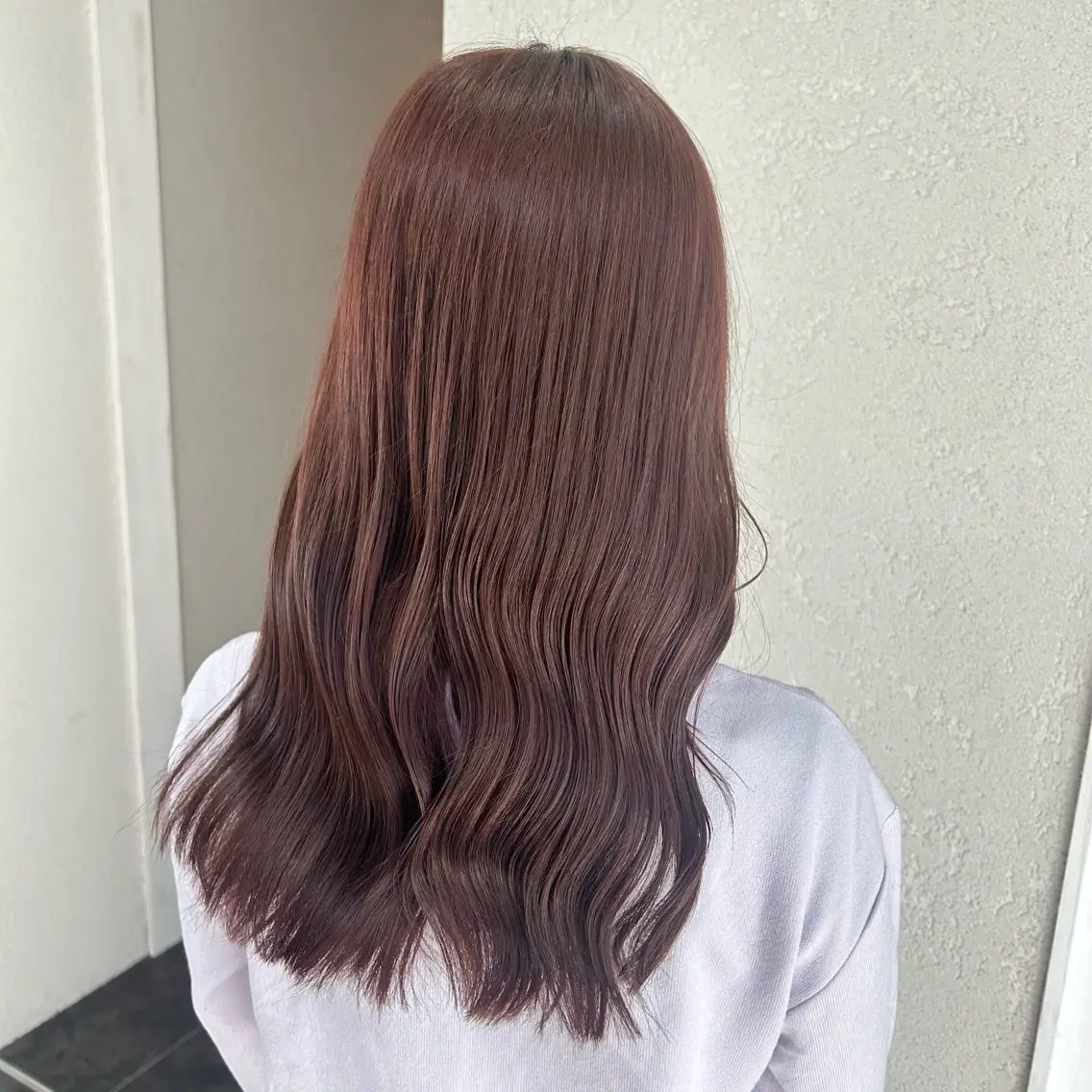 🎀平日限定🎀カット+艶カラー+ケアトリートメントの写真