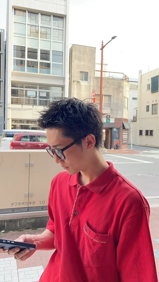 ショート ショートヘア カット 小野 康生のヘアスタイル