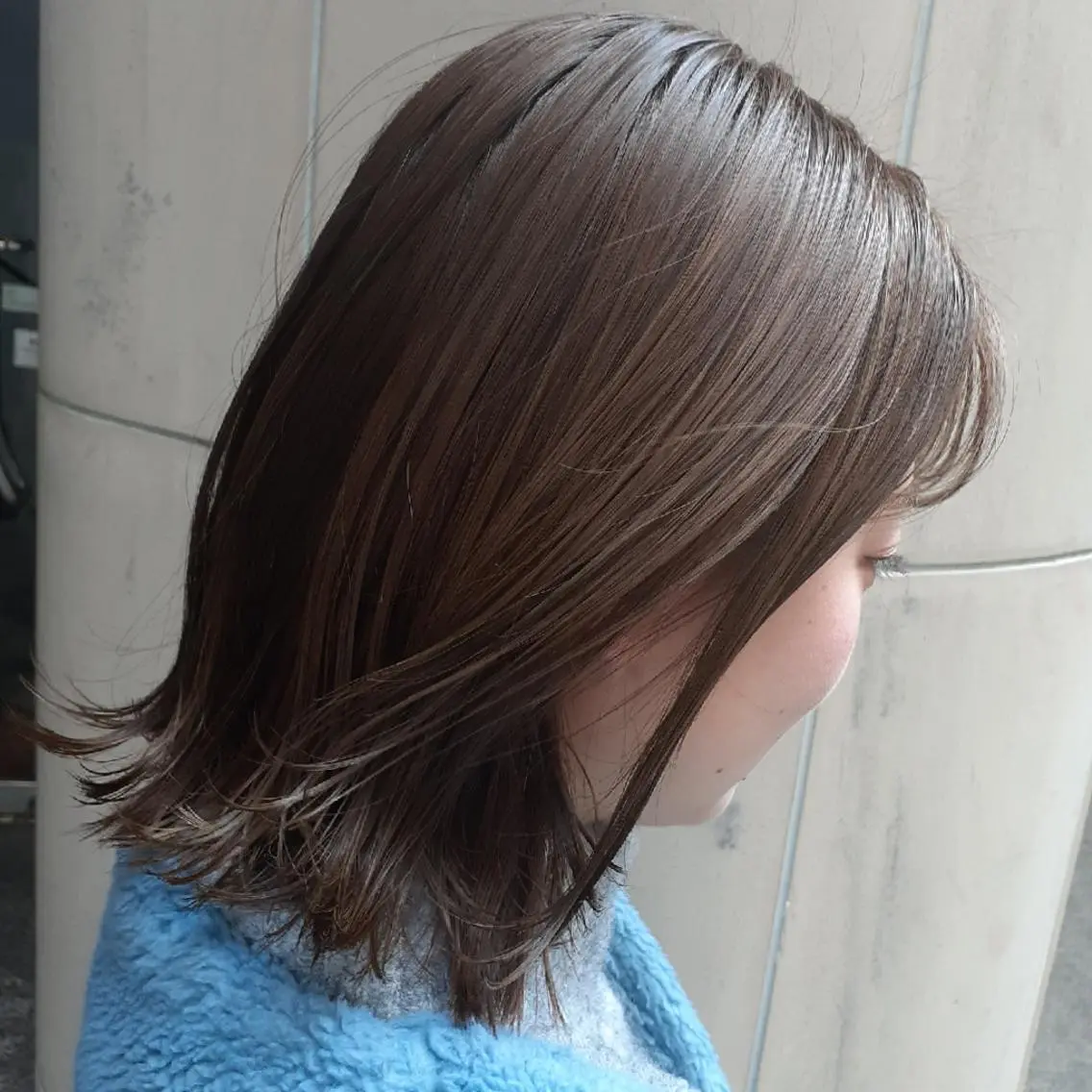 ミディアム ハイライト MARRON 🍊mihoのヘアスタイル