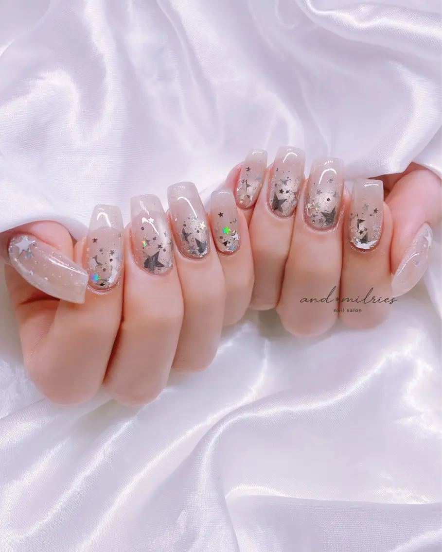 ネイル アートネイル 長さ出し ロングネイル ハンドネイル and* milriesのネイルデザイン