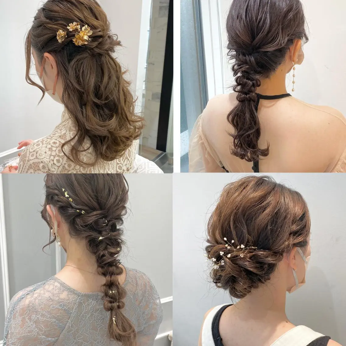 ヘアアレンジ 似合わせ艶髪カラー ❤️ハダユミのヘアスタイル