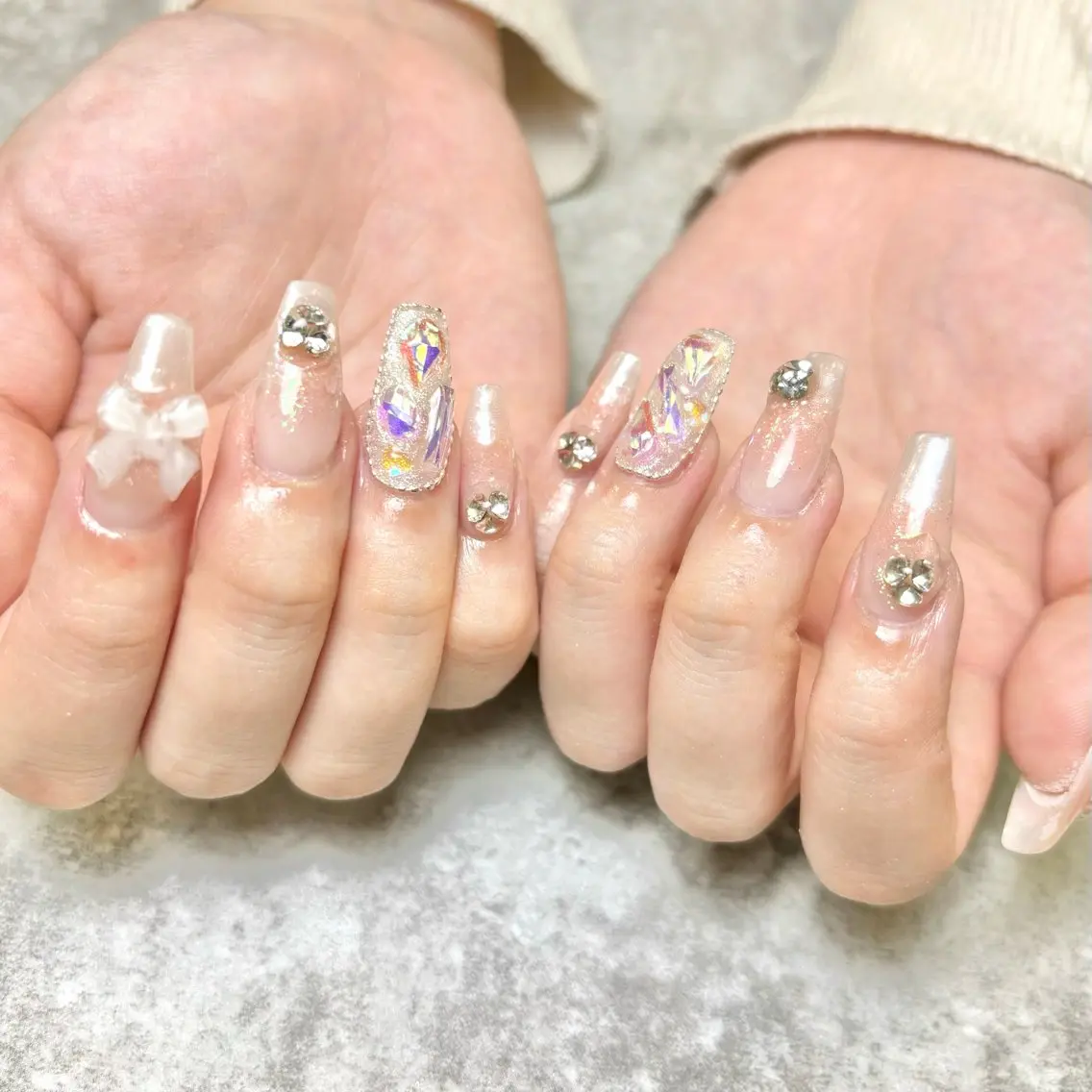 ネイル ハンドネイル charmant momokaのネイルデザイン
