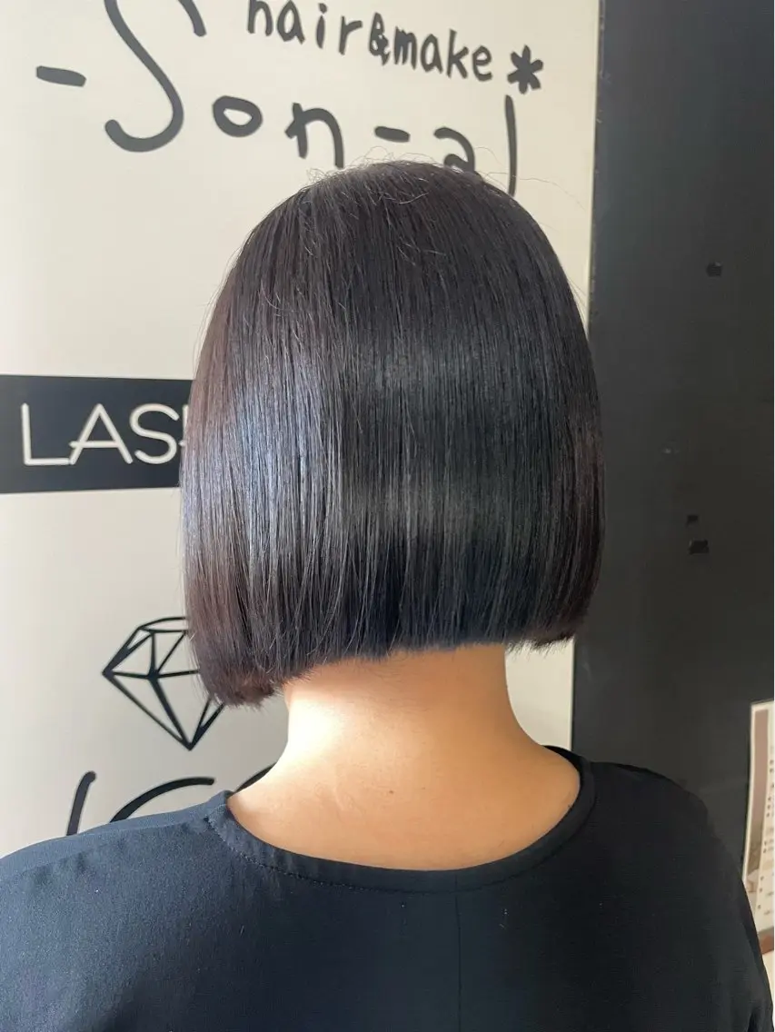ショート ボブ カット シーズナル kahoのヘアスタイル