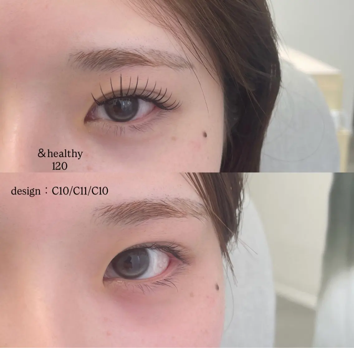 《新技術♪まつ毛エクステ×まつ毛パーマ》アンドヘルシー &healthy 120本(オフ込み)の写真