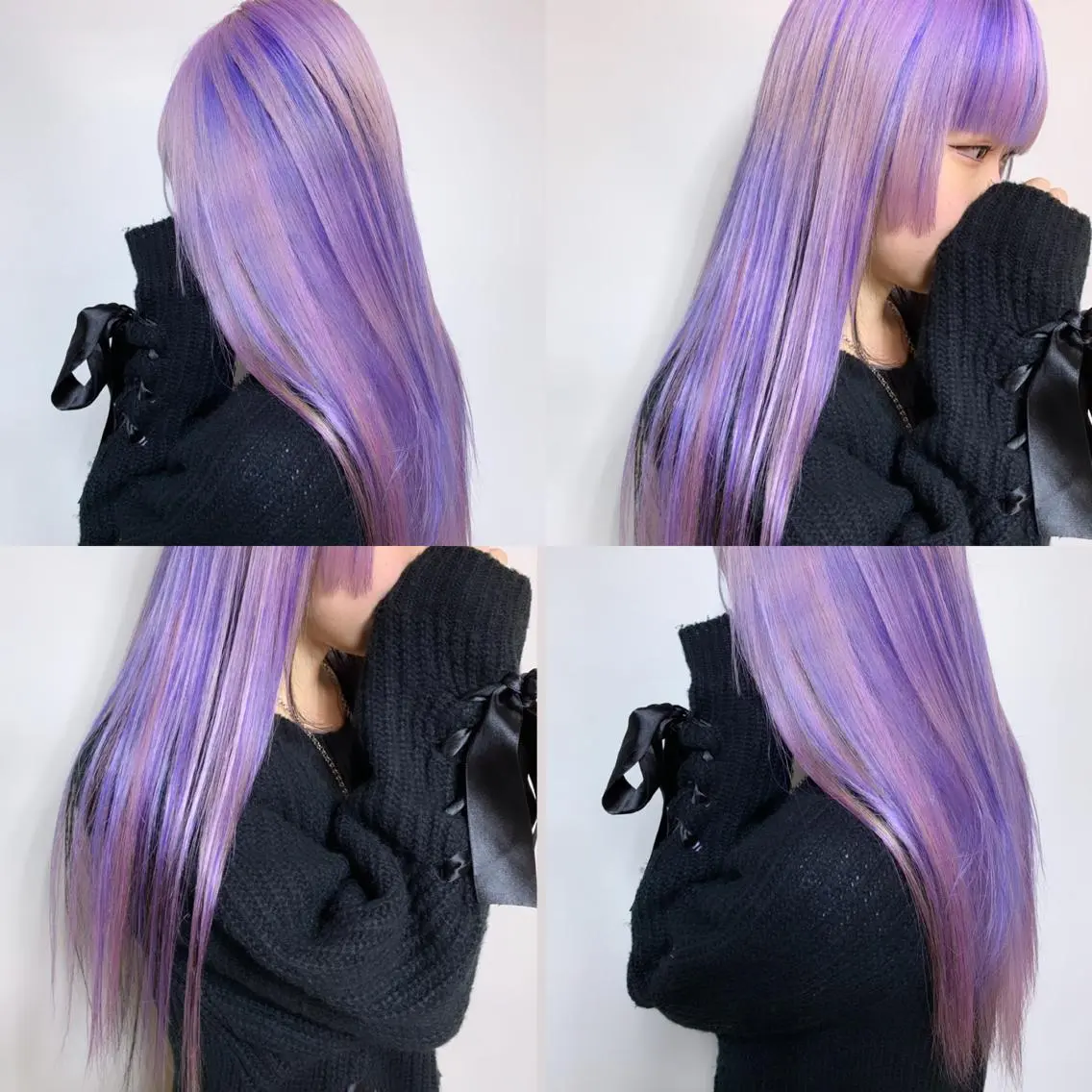 ロング カラー ブリーチ ヘアカラー トリートメント Shiho お洒落な エクステ♡ハイトーンのヘアスタイル