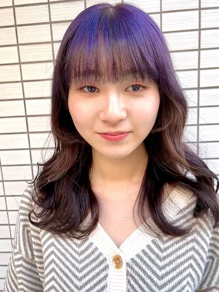 ミディアム カラー 💎透明感カラー特化 💎TAISEIのヘアスタイル