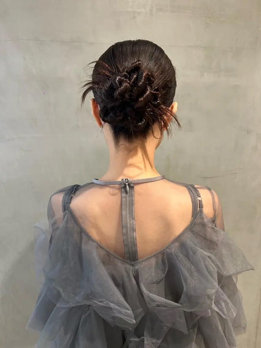ロング ヘアアレンジ タナカ カナ🫧のヘアスタイル