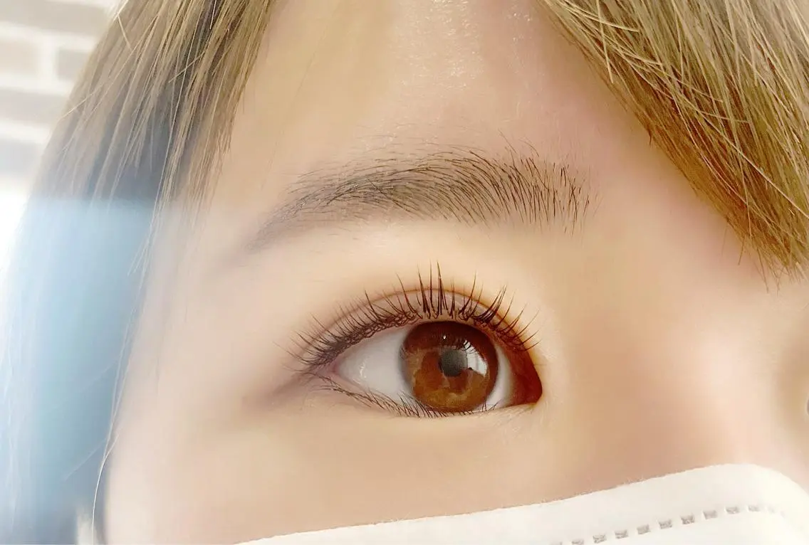 マツエク・マツパ 一重×まつ毛パーマ eyelash "Koa"🕊🤎のマツエク・マツパデザイン