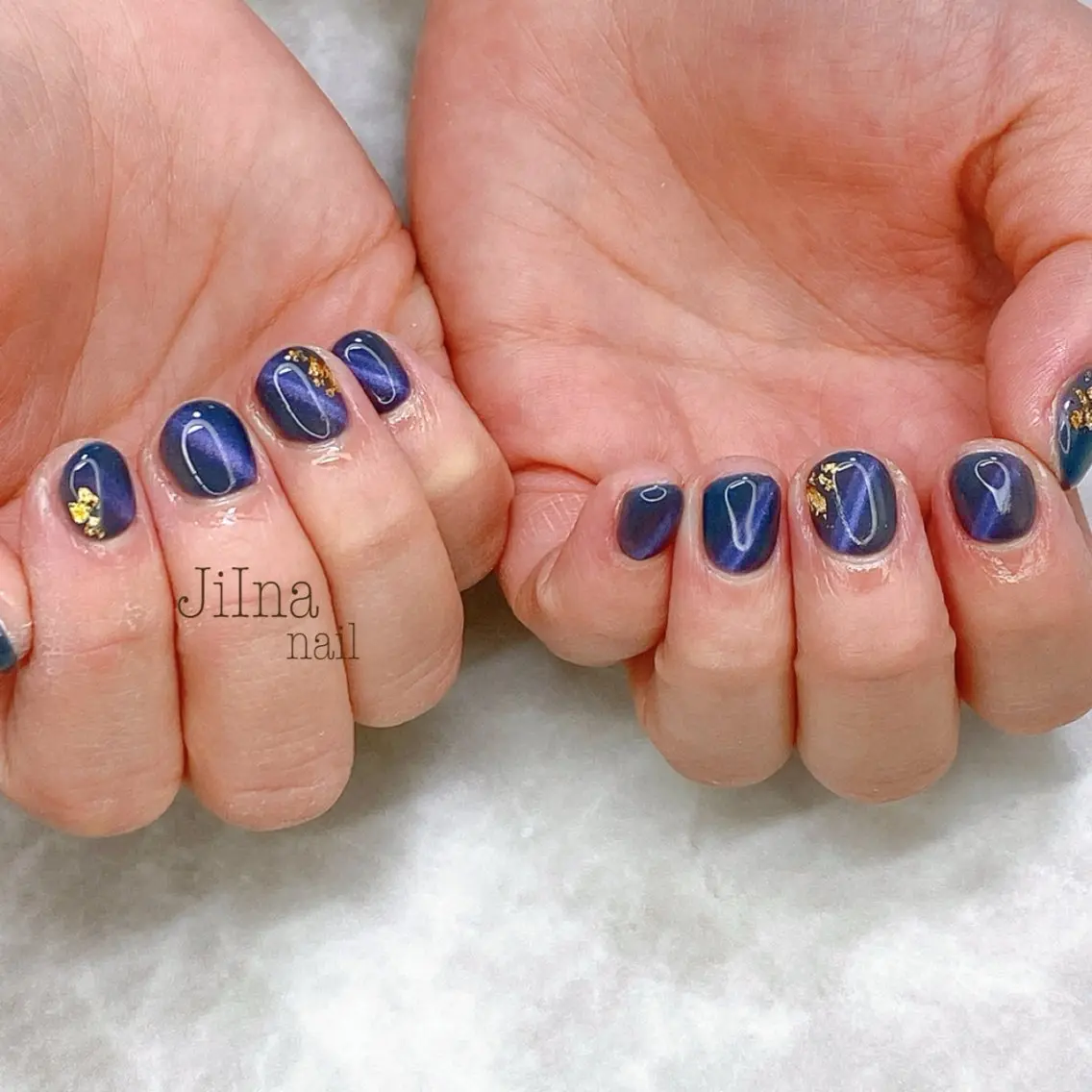 ネイル マグネットネイル JiIna nailのネイルデザイン