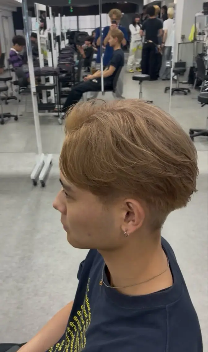 カラー パーマ メンズ ⚡️【メンズモデル 募集中】⚡️RIKUのヘアスタイル