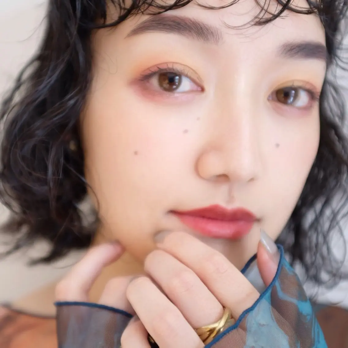大人気!⭐️低刺激FACEWAX × HBL⭐️【高保湿パック×眉メイク仕上げ】マリムーブフェイスワックス使用の写真
