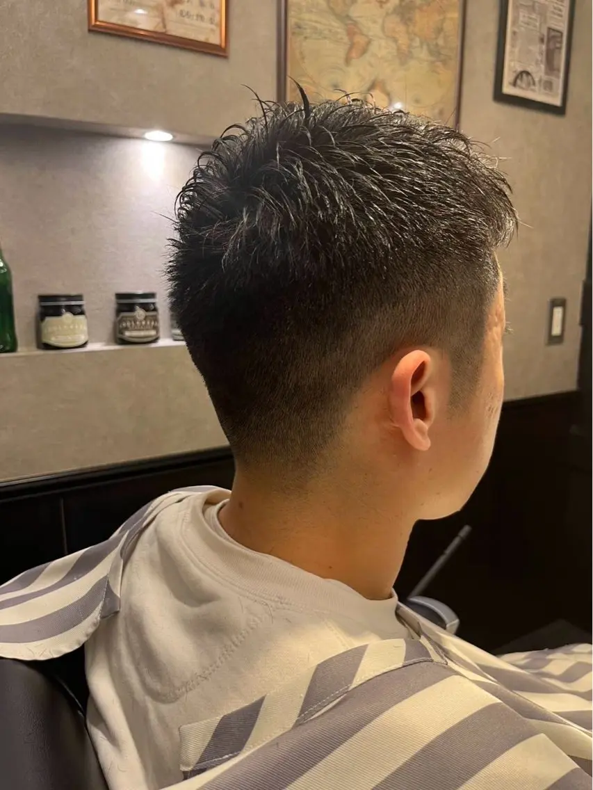 ショート メンズカット ひでよしのヘアスタイル