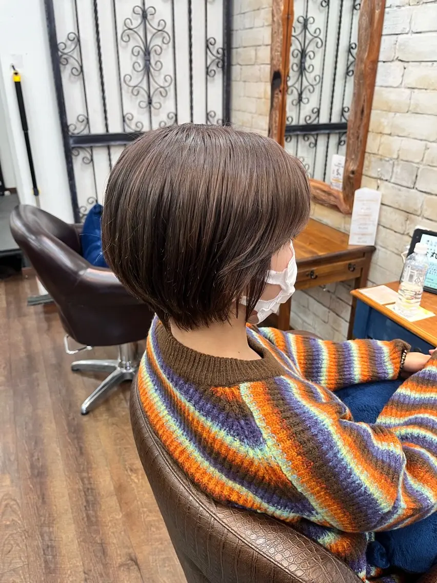 ショート 小顔似合わせカット ┊︎*AYANO*のヘアスタイル