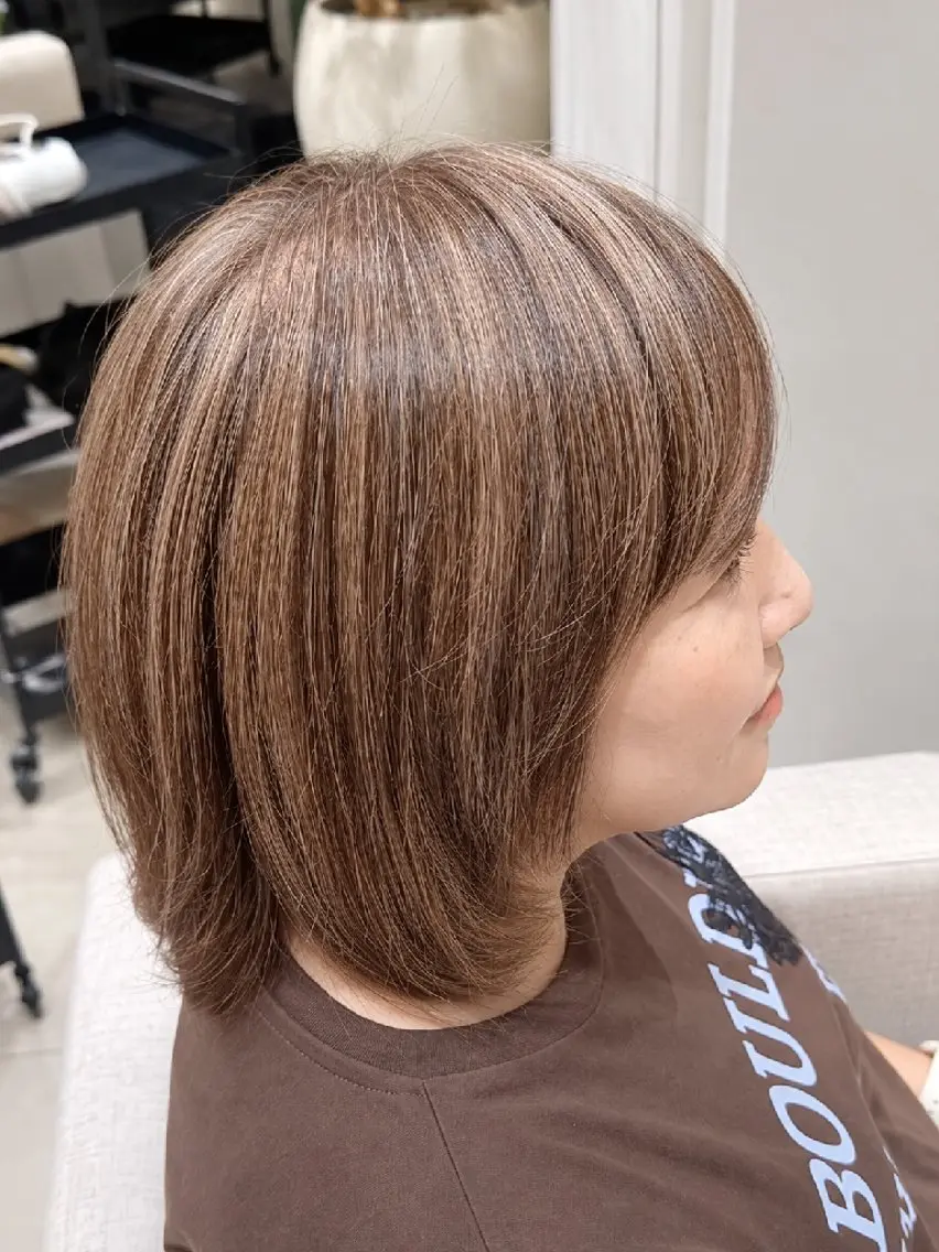 ショート ハイライト 千葉 光春のヘアスタイル