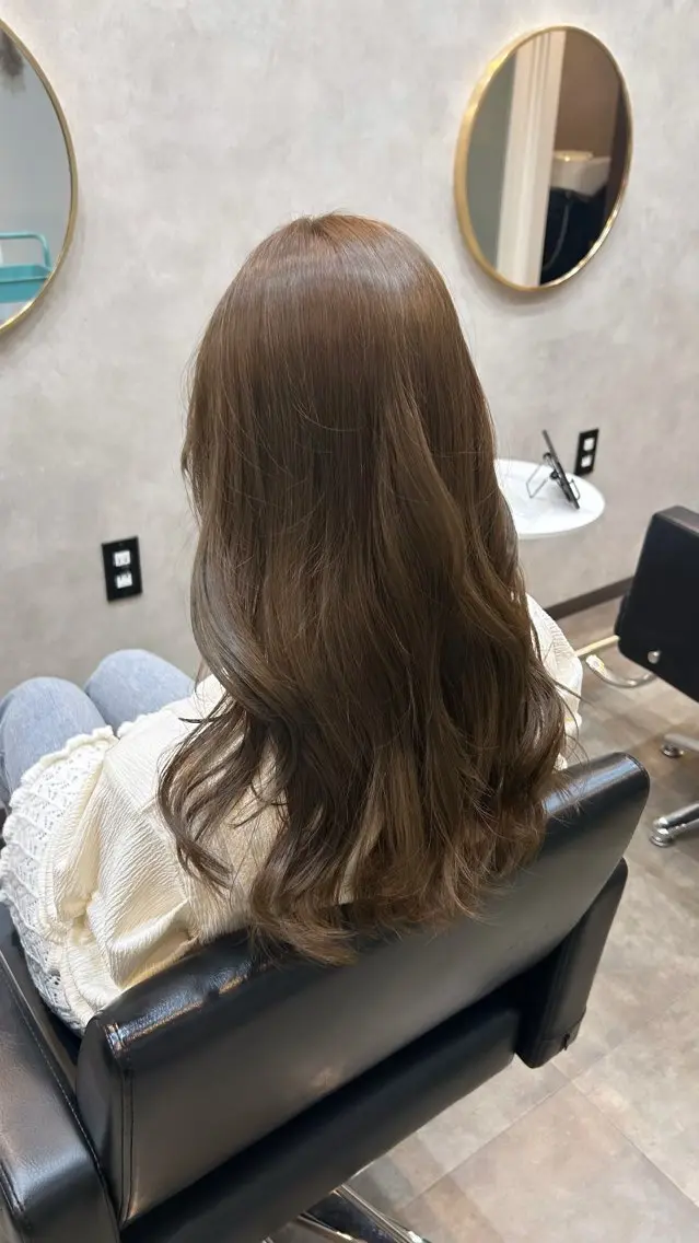 ロング ヘアカラー トリートメント silk🕯 hikaruのヘアスタイル