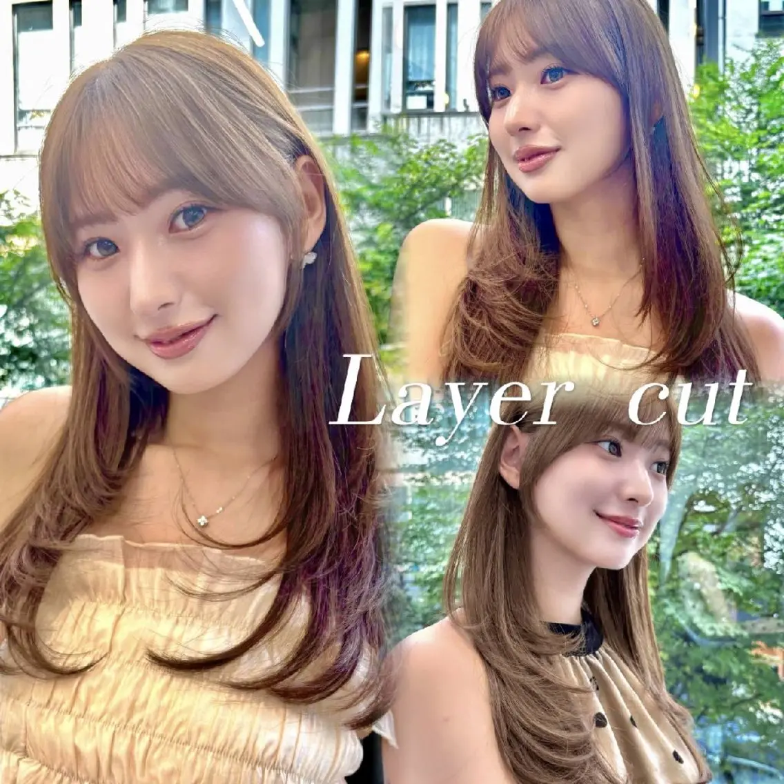 ミディアム カラー 縮毛矯正 トリートメント 🦋‪髪質改善/縮毛 矯正/えみか🦋のヘアスタイル